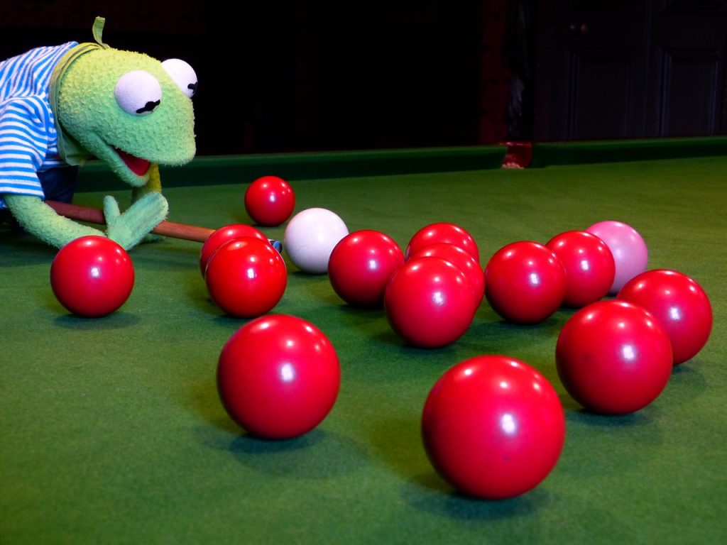comment rentrer la boule noire au billard