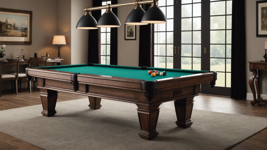 découvrez le billard convertible guillaume, l'ultime choix pour votre espace de loisirs ! profitez d'un design élégant et pratique pour des moments de divertissement inoubliables.