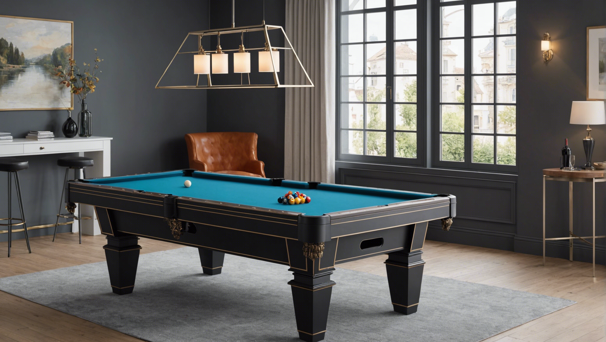 découvrez le billard convertible de faugères : l'élégance et la fonctionnalité réunies pour optimiser l'espace dans votre intérieur.