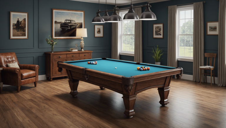 découvrez quelle est la taille officielle du billard américain et apprenez-en plus sur ses dimensions et caractéristiques dans cet article informatif.