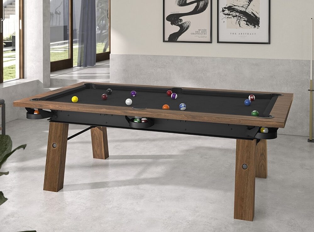 Comment transformer une table de billard américain en table à manger ?