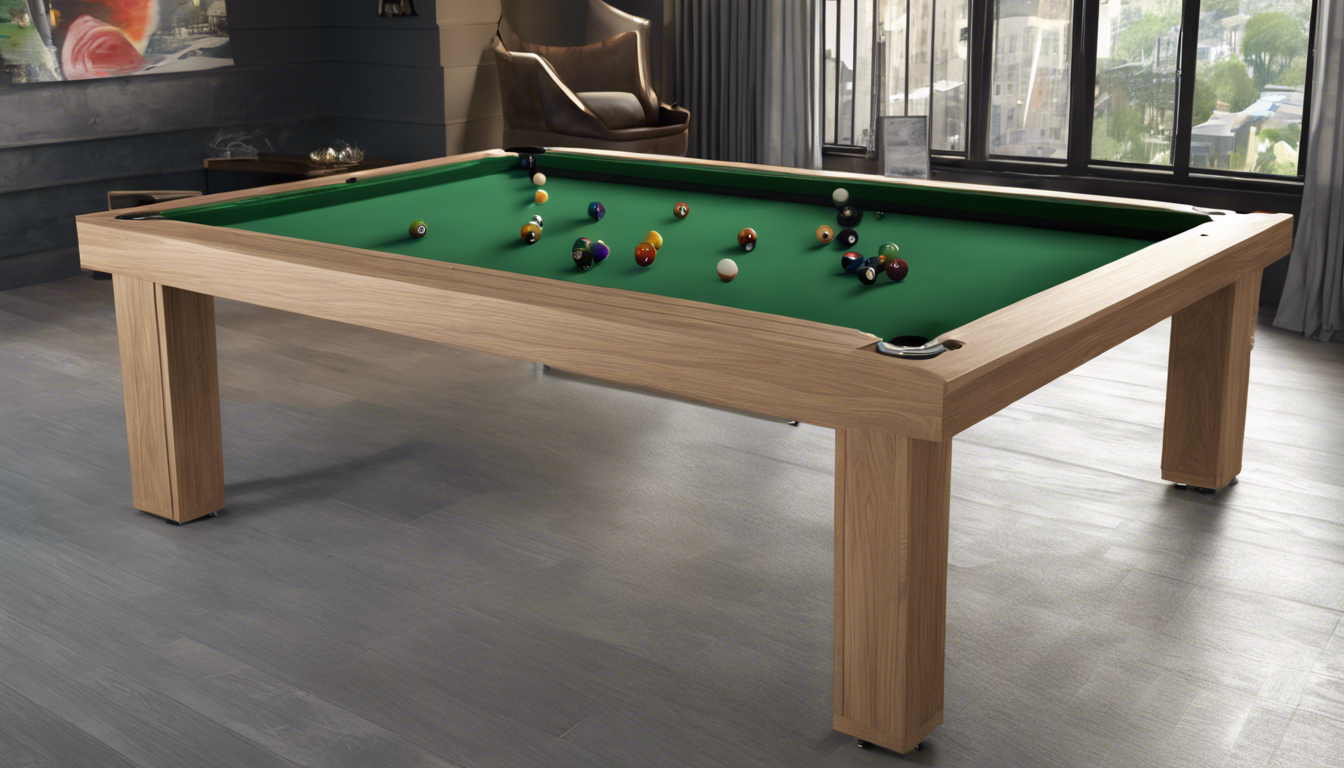 découvrez le billard convertible defaistre, la solution parfaite pour optimiser l'espace et profiter d'un espace de loisirs polyvalent chez vous.