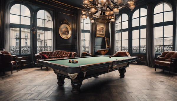 découvrez les meilleurs endroits pour acheter un billard à paris et profitez d'une large sélection de tables de billard de qualité.