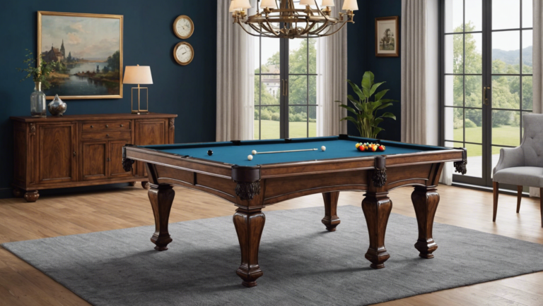 découvrez les avantages du choix d'un billard de 180 cm pour votre salon et comment il peut améliorer votre espace de vie. apprenez pourquoi c'est la taille idéale pour profiter du jeu de billard à la maison.