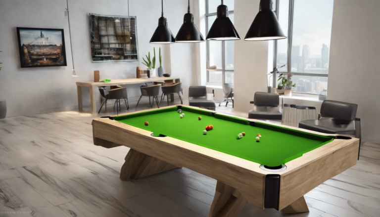 découvrez comment améliorer votre productivité au travail en ajoutant un billard de bureau à votre espace de travail. optez pour un environnement ludique pour booster votre créativité et votre bien-être au travail.