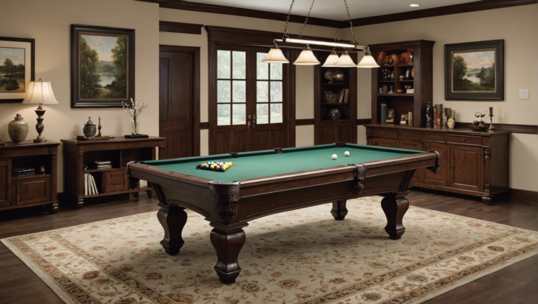 découvrez notre sélection de tables de billard, idéales pour vos moments de convivialité et de divertissement chez vous. choisissez parmi nos modèles pour trouver la table parfaite pour votre espace de jeu.