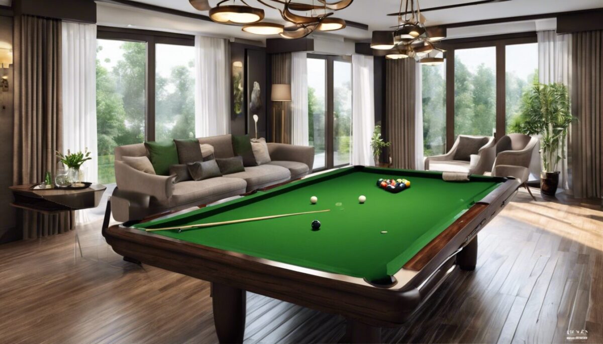 découvrez comment intégrer harmonieusement une table de billard transformable en table à manger dans votre espace de vie. alliez loisirs et convivialité tout en ajoutant une touche d'élégance à votre intérieur.
