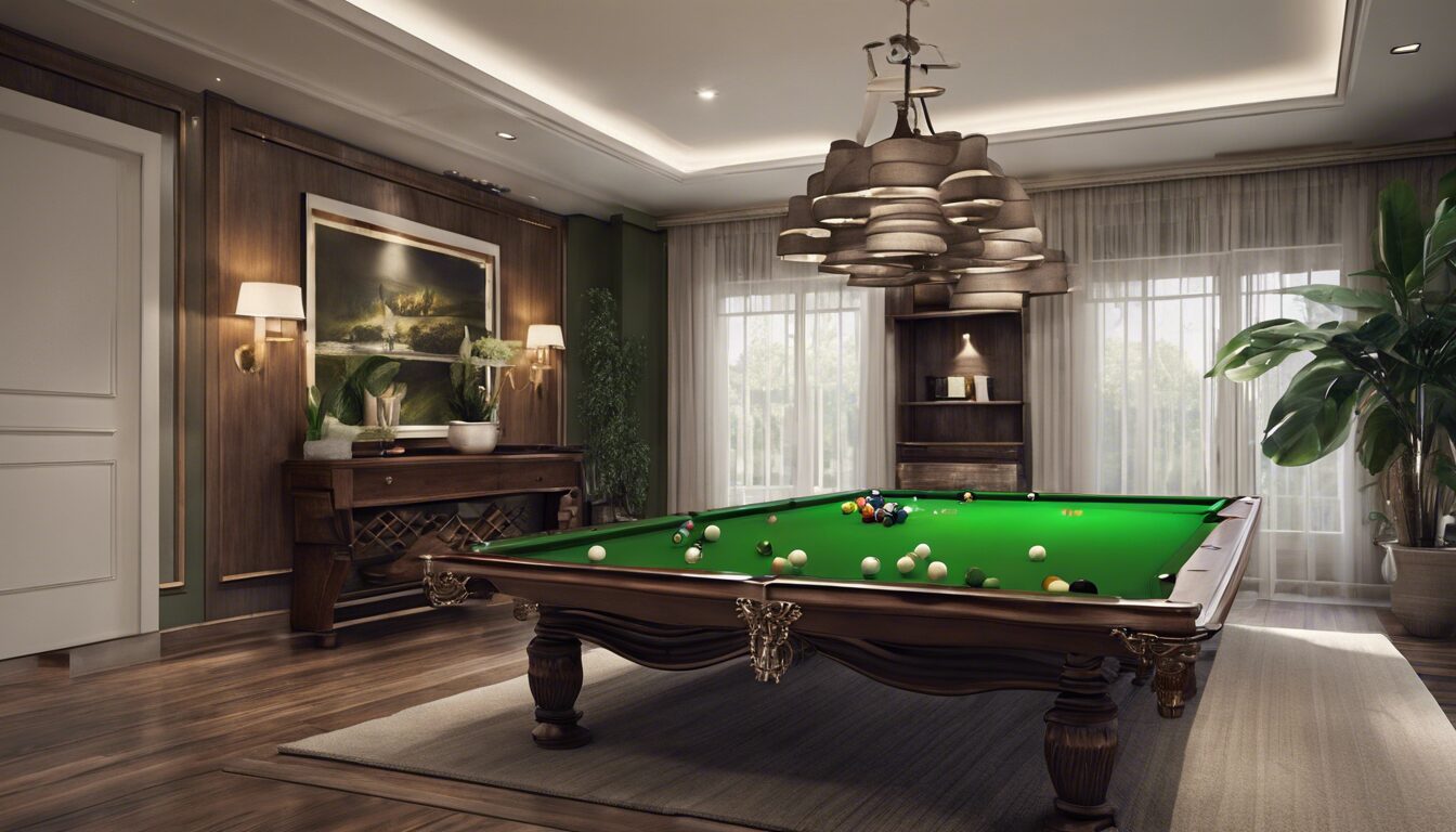 découvrez comment allier élégance et divertissement avec un billard et une table à manger dans votre espace de vie. transformez votre intérieur en un lieu convivial où les repas et les fonctions ludiques se rencontrent harmonieusement.
