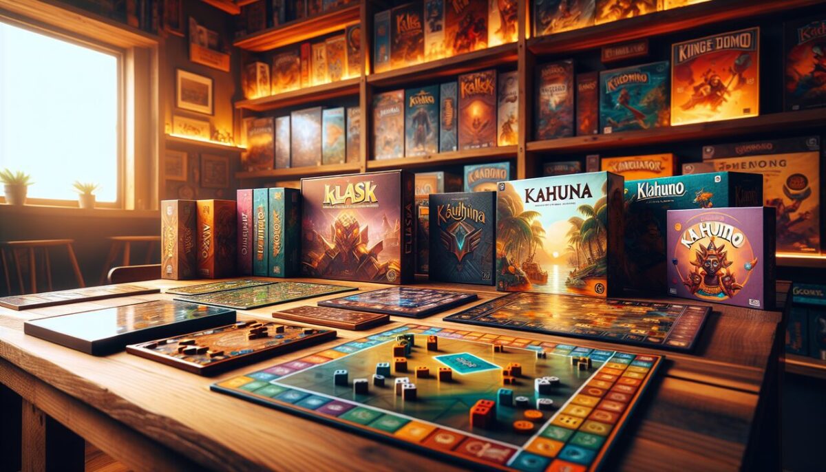 Jeux de société en K dans une atmosphÚre chaleureuse.