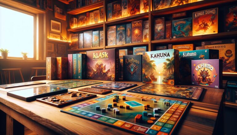 Jeux de société en K dans une atmosphère chaleureuse.