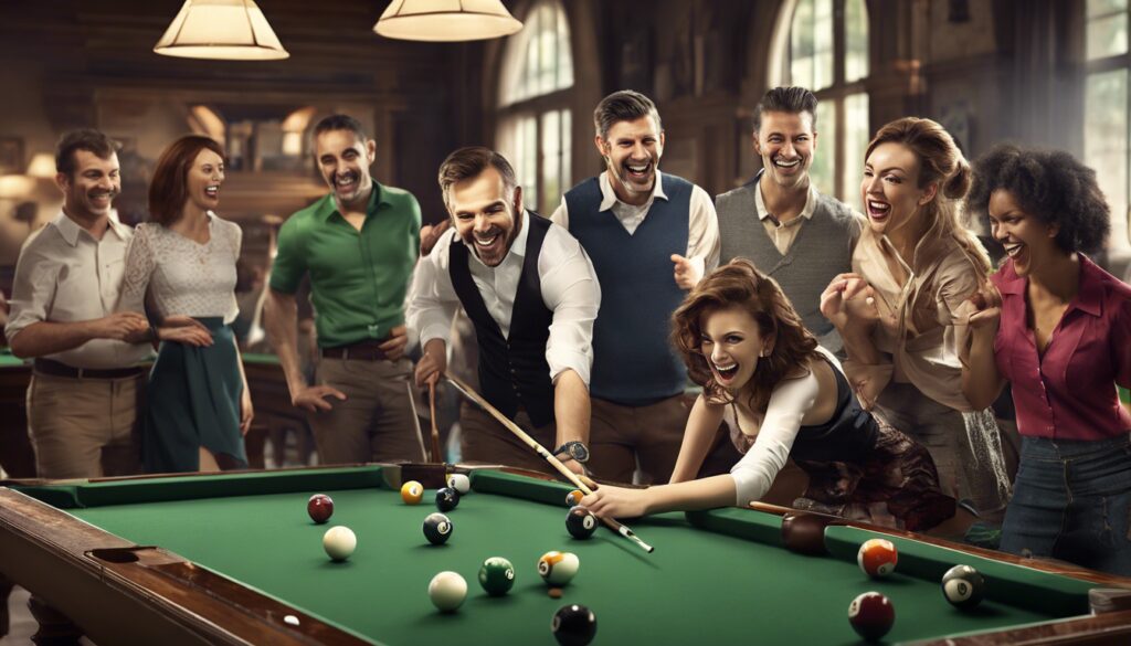 découvrez les joies des parties de billard : un moment convivial entre amis, des compétitions amicales, et un défi stimulant pour tous les niveaux. plongez dans l'univers fascinant de ce jeu classique et apprenez comment le billard peut apporter plaisir et excitation à vos soirées.