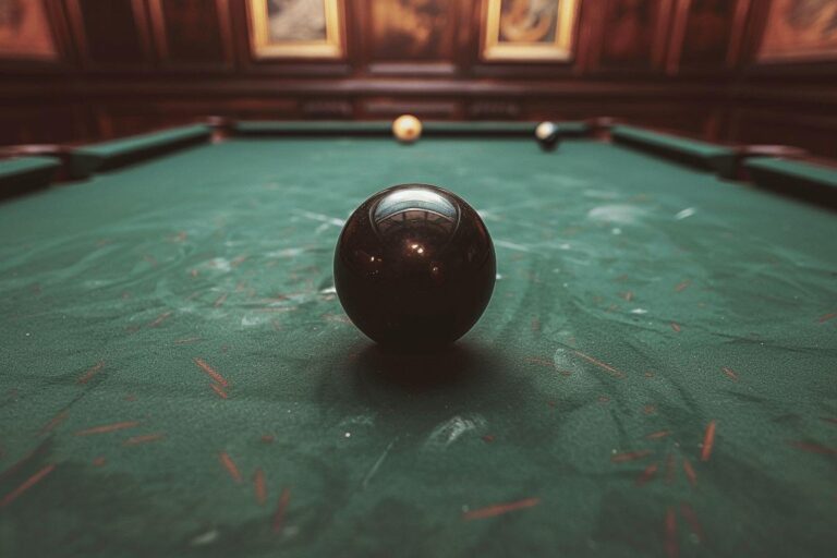 comment rentrer la boule noire au billard anglais