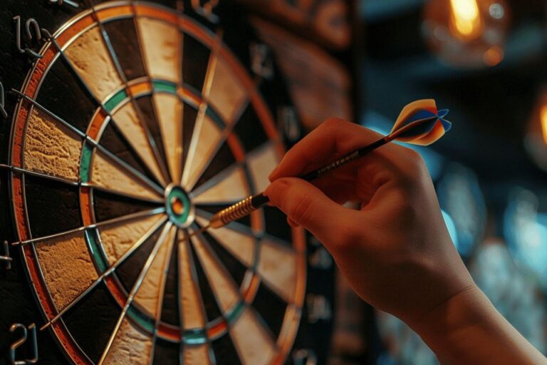 comment tenir et lancer une fléchette efficacement
