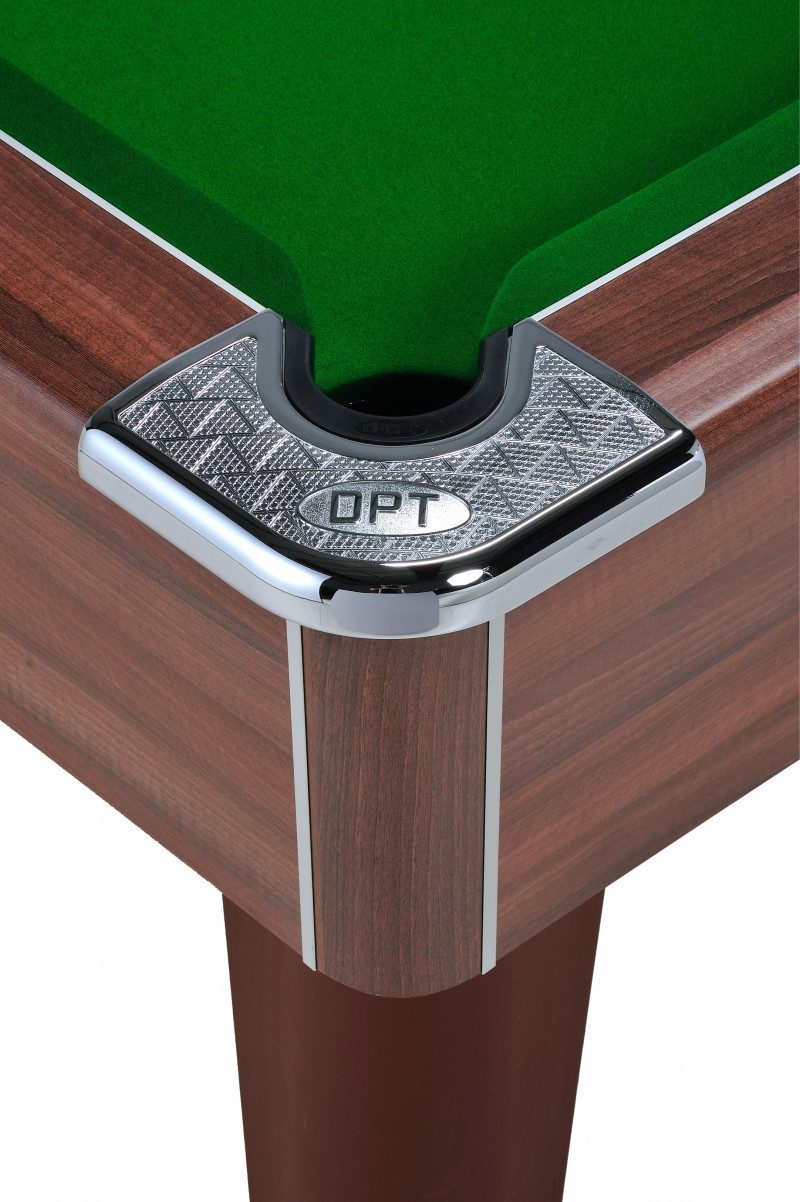 Billard haut de gamme en bois foncé