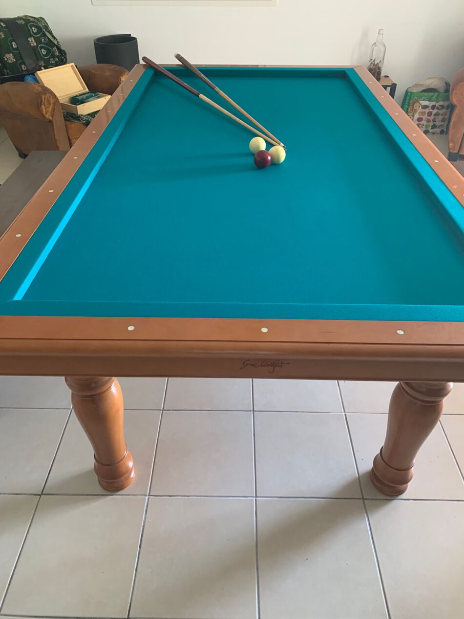 Billard Chevillotte Contemporain bois clair