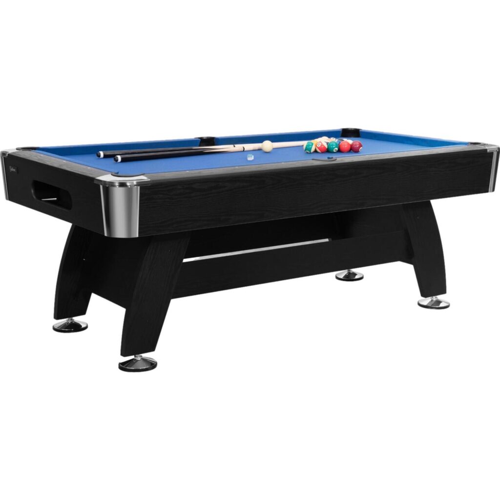 Vue élégante d'une table de billard Guillaume Classique convertible, idéale pour les intérieurs modernes