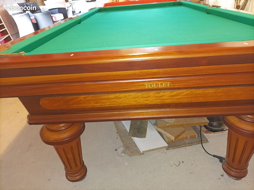 Billard Toulet Empereur en bois massif