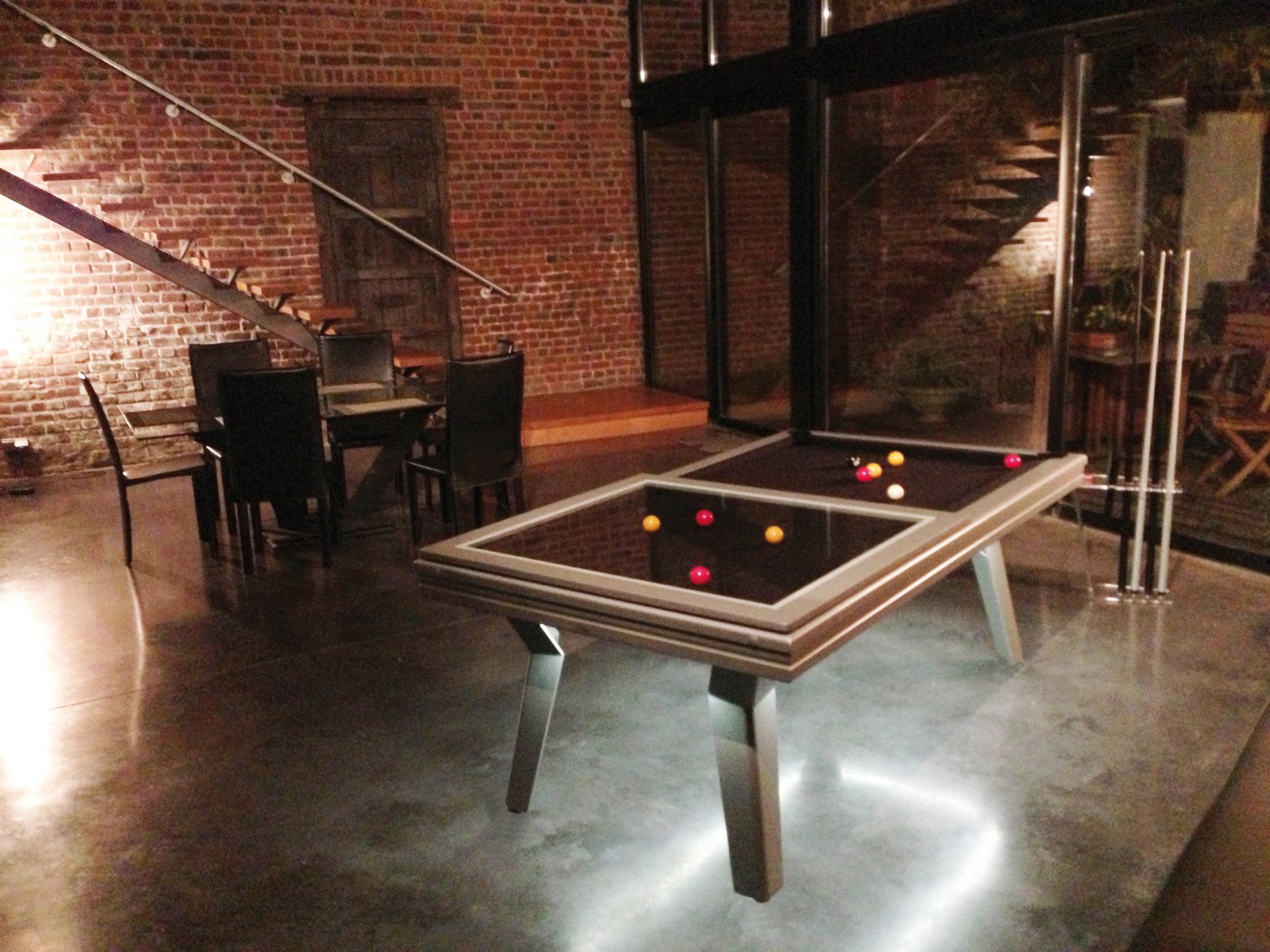 Billard Toulet avec LEDs intégrées