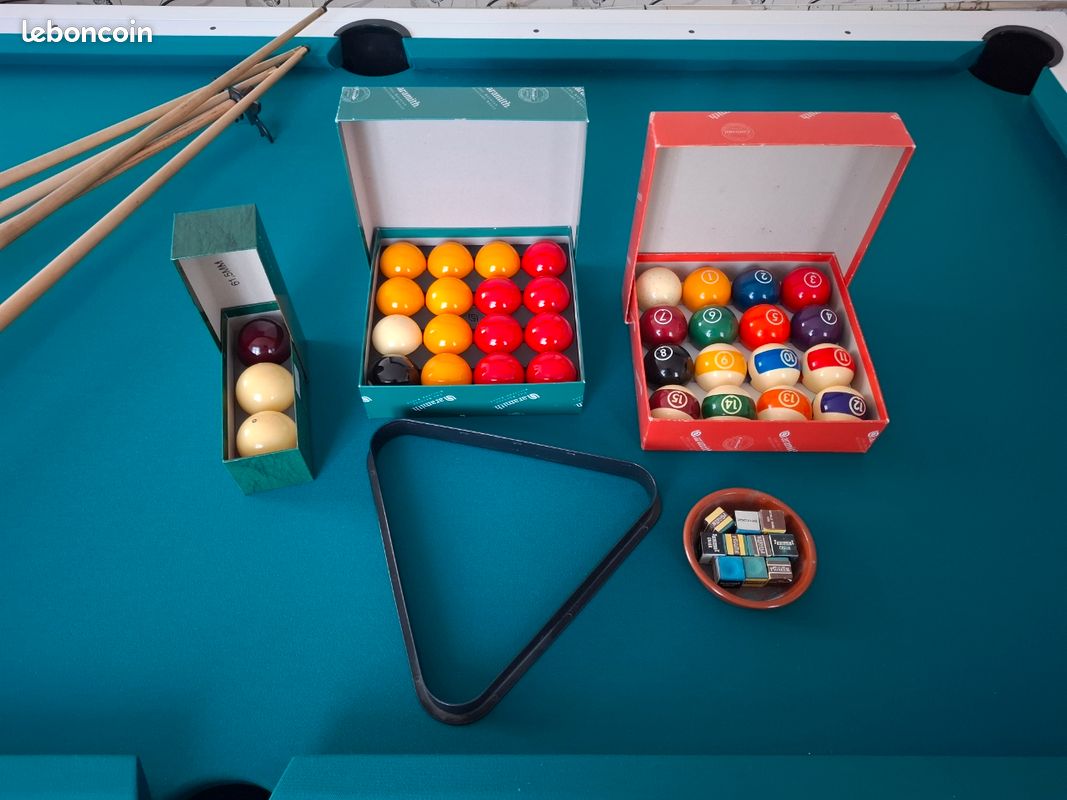 Détails billard Lafuge