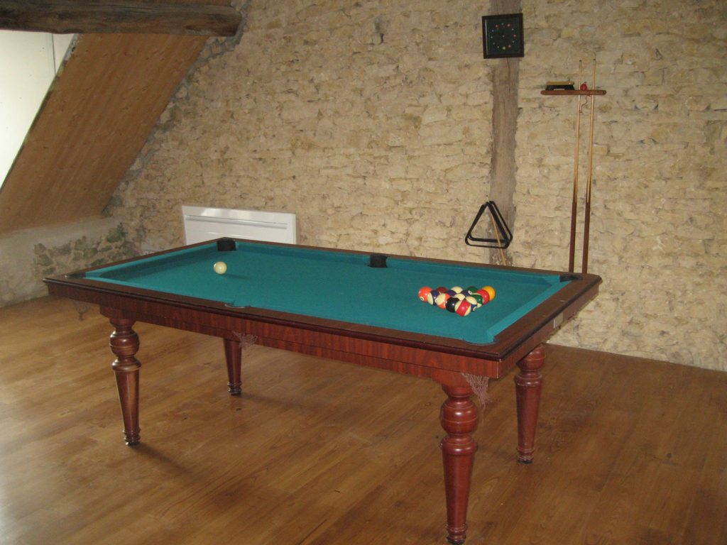 Billard Chevillotte dans un salon haut de gamme